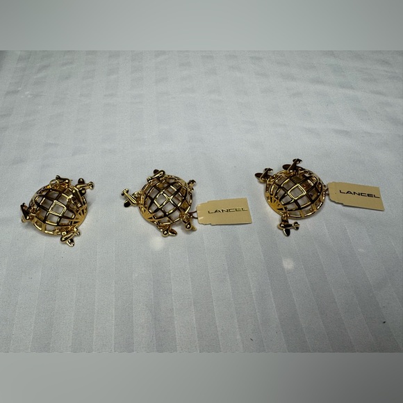 3 Lancel Paris 1876 Travel Brooches - New! - Picture 5 of 7